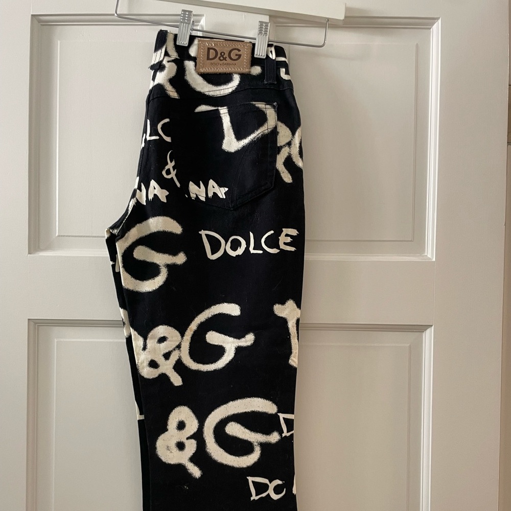 Dolce and Gabbana vintage logo denim